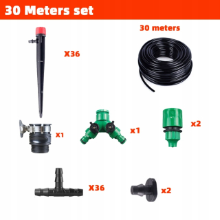 Zavlažovanie záhrady - 50 m-5 m automaty na zavlažovanie DIY DIY