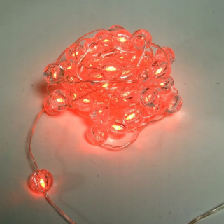 Svetelný stĺp do záhrady - 5 m-10 m LED reťazca Lights Decotion Decotion Fairy Light Battery Prevádzka