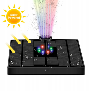 5V 4W LED solárne farebné fontánové čerpadlá Podlahy