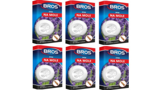 Repelent proti hmyzu - 6 X BROS MOTH DISK BOJUJE S VAJCIAMI LEVANDUĽA