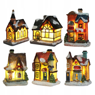 6 vianočných dekorácií vedených miniatúrou, Bože