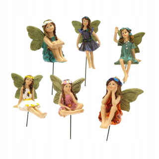 6 kusov miniatúrnych figurín figurínových figurín