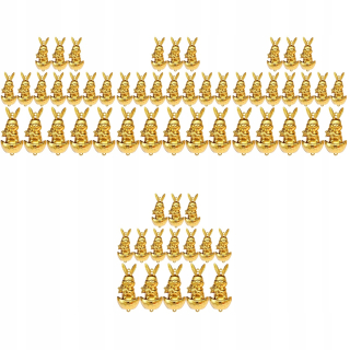 60 ks. Rabbit Pattern zavesenie dekorácie