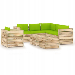 Záhradná zostava nábytku - Novara Furniture Set 4OS Graphit Rattan Garden Terrace