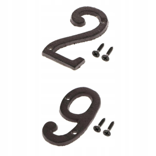 9 & Cast Address Numbers Čísla / tabuľky