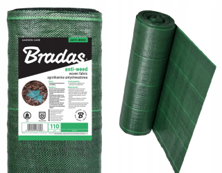 Agrotextília - Agrotkanín 110G 1,2x100M Green Agrotextile UV Antichwastowa+ Powels