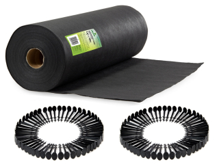 Agrotextília - Agrotextile 1,6x100m pre buriny + 100 UV vysoké podpätky