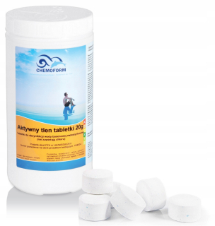 Bazénová chémia - Aktívne kyslíkové malé kyslíkové tablety na dezinfekciu vody 50x20g chemmoforma 1 kg