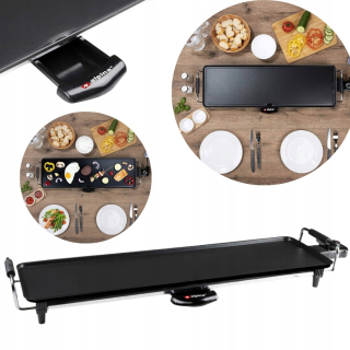 Grilovacia mriežka - Alpina Teppanyaki Barbecue Plate s 1800 W