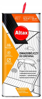 Repelent proti hmyzu - Altax Hylotox insekticídna impregnácia pre drevo 5L.