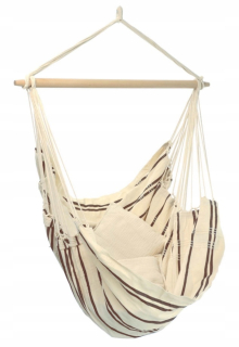 Závesné hojdacie kreslo - Amazonas Bujany cappuccino Swing Swing