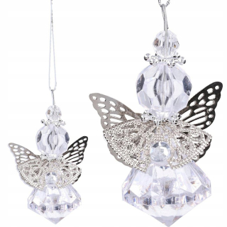 Angel Crystal prívesok na svadbu vianočného stromu