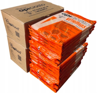 Krmivo pre včely - Potraviny APICIASTO 20X1KG pre včely s vitamínmi vitamínov