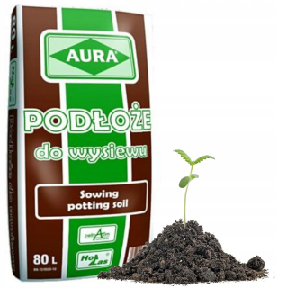 Záhradná pôda - Aura Professional pôda na pôdu na siatie a prešívanie sadeníc 80L