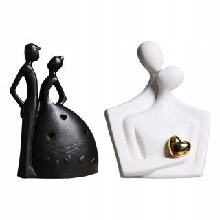 Abstraktná socha milenca Nordic Creative Craft for for for