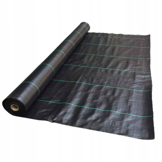 Agrotextília - Agrotkanín čierny extra tuk PP UV 100G/m2 200 cm 50 MB