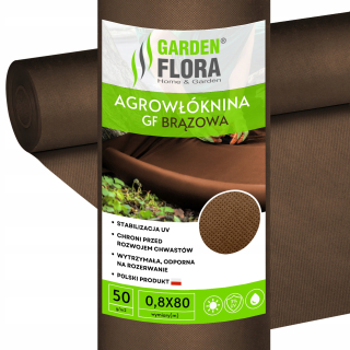 Agrotextília - GF Agro Agrotextile Bronze 0,8x80m 50 g na burinu