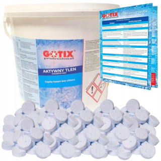 Bazénová chémia - Aktívny kyslík pre vírivé tablety na biliaty Spa 5 kg