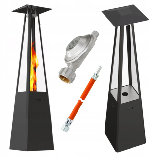 Terasový plynový ohrievač - Ohřevá Topná lampa na Zavěšení infrazářič 1500W