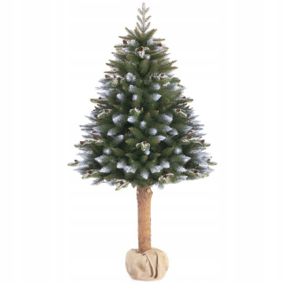 Ameliahome umelý vianočný stromček na kufri - 180 cm