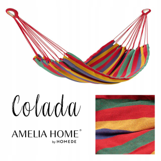 Záhradná hojdacia sieť hamak - Ameliahome Garden Hammock Colada 240x80 Czerowny