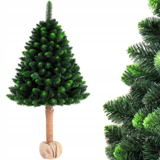 Ameliahome umelý vianočný stromček na kufri - 220 cm