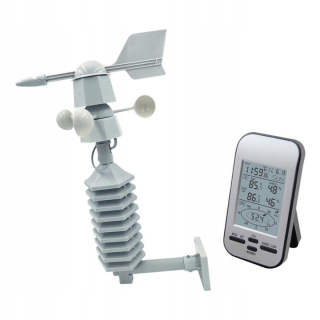 Anemometer Wind Meter 433 MHz biely