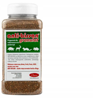 Repelent, plašič  pre zvieratá - Anti-bissanové granule 0,75 kg zvieracích reveller Mole Marten diviaky