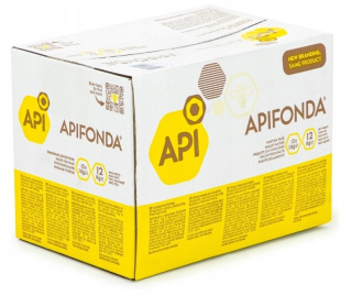 Krmivo pre včely - Apifonda 12 kusov x 1 kg koláč pre včely