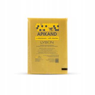 Krmivo pre včely - Apikand s vitamínmi 20x1kg tortu - vzor 3243K