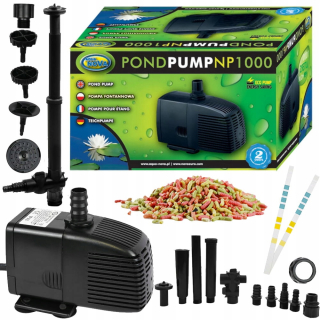 Bazénové čerpadlo, filter - Aqua nova jazierkové fontánové čerpadlo NP-1000 jazierko 1000l/h