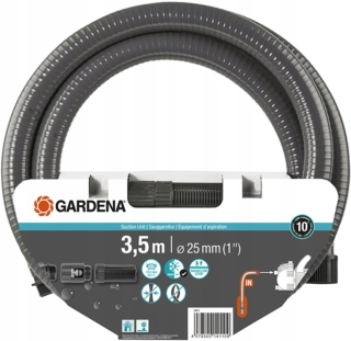Bazénová hadica k čerpadlu - Sacie armatúry pre 3,5 m čerpadlo Gardena s ventilom