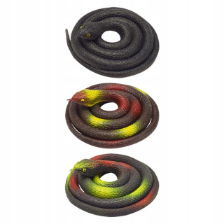 Umelá hadová hračka pre párty Soft Gumber 3 PCS