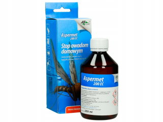 Repelent proti hmyzu - Aspermet 200ec 250 ml Prusko, chyby, permethrin