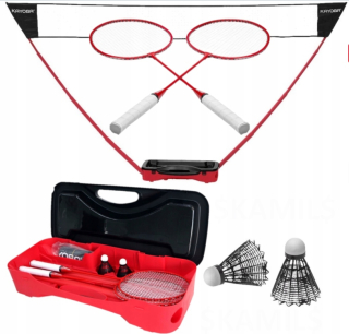 Badmington pre deti - Badminton Cover Cover Rocket Mesh Set Ailerons,