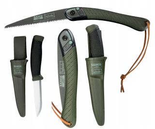 Súprava záhradného náradia - BAHCO Set laplander skladací pílový nôž LAP KNIFE