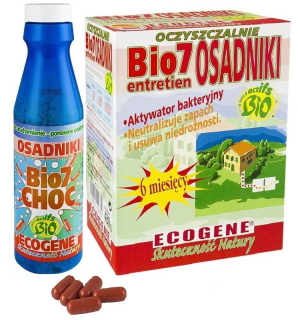 Prostriedok do žumpy, septiku - SADA BAKTÉRIÍ: BIO7 CHOC + ENTRETIEN 480g