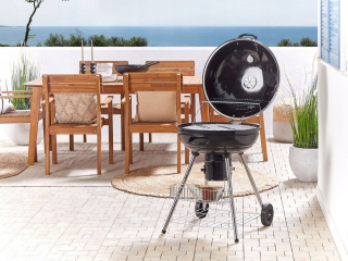 Gril na drevené uhlie - Tri -Legged Grill liatinový kotol 10 litrov maďarský