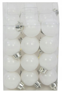 BIELE COZKY NEZBÚMAVÉ 2,5 CM BUBLINY 36 KS