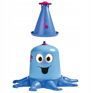 Záhradné lehátko - Vidaxl Deckchair s modrým vankúšom, impregnovaný DR
