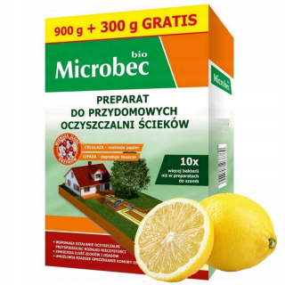 Prostriedok do žumpy, septiku - Bio Microbec 10x Silavep predprat baktérie pre septické Tanchy Tanches 1,2 kg