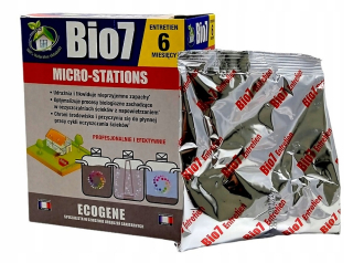 Prostriedok do žumpy, septiku - Bio7 Entretien MicroStations 480 G. Kyslík Bio 7 pre Bio Lething Plant