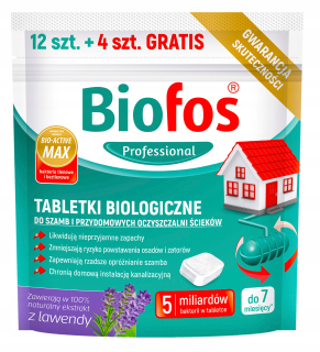 Prostriedok do žumpy, septiku - Biologické tablety biologické tablety baktérie pre segózu septickej nádrže 16