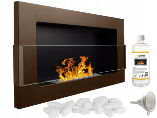 Biofinent 650x400 Tmavo hnedé sklo TUV príslušenstvo