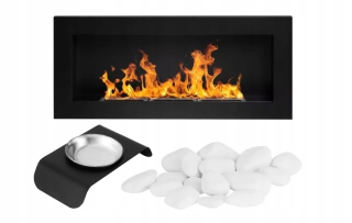 Biofinfin -fireplace aromaterapia dekoratívne kamene ekologický salón
