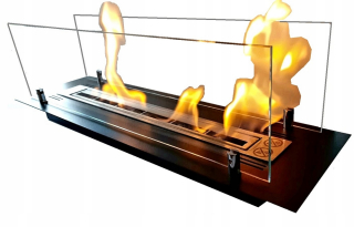 Idealfire 650 Biofireplace pre vstavaný nábytok