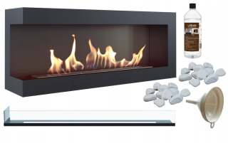 Delta Corner Bio Krb 1200 Čierne sklo