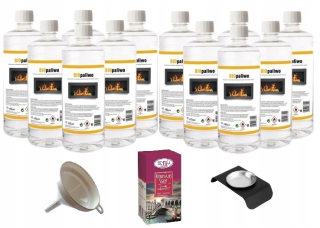 Biopalivá 12L + kontajnerový olej romantický prechádzka