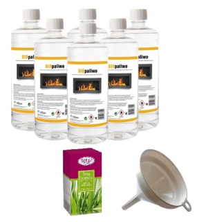 Bioetanol biopalivá 6L + olejová citrónová tráva