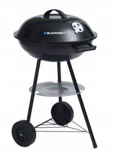 Gril na drevené uhlie - Blaupunkt Round Carbon Grill so 41 cm vekom